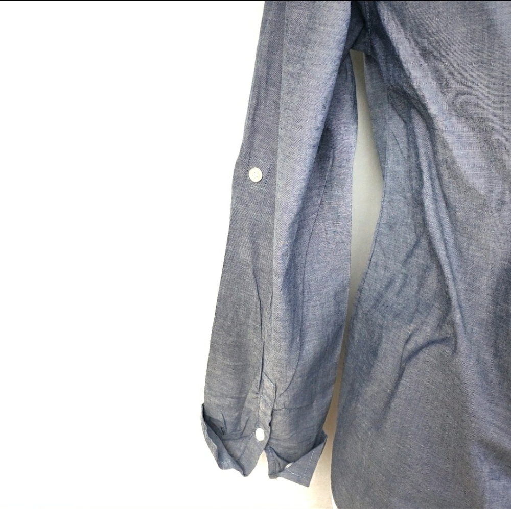 Ann Taylor Blouse with Front Tie - Picture 6 of 8